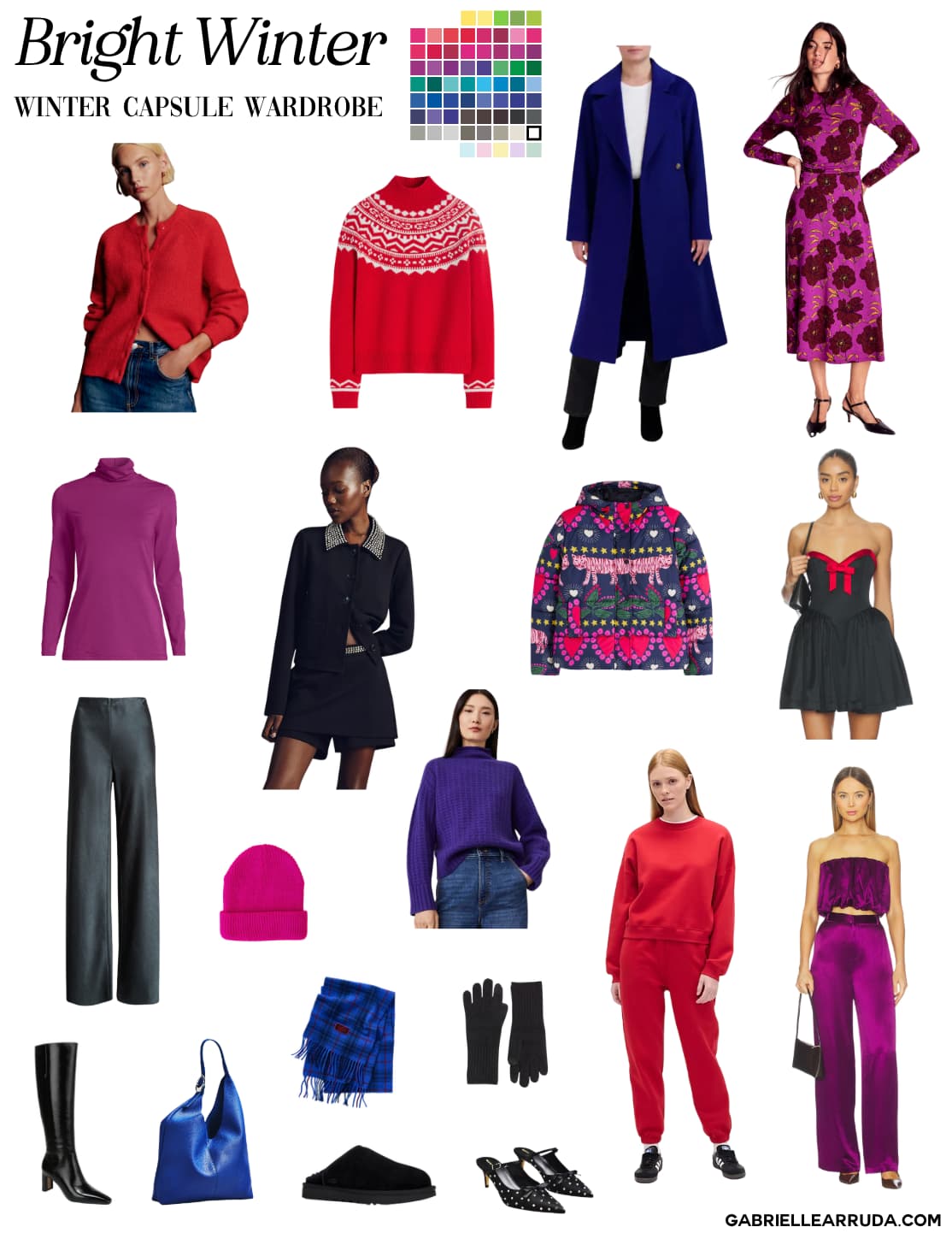 Color Trend Report capsule wardrobe outfit
