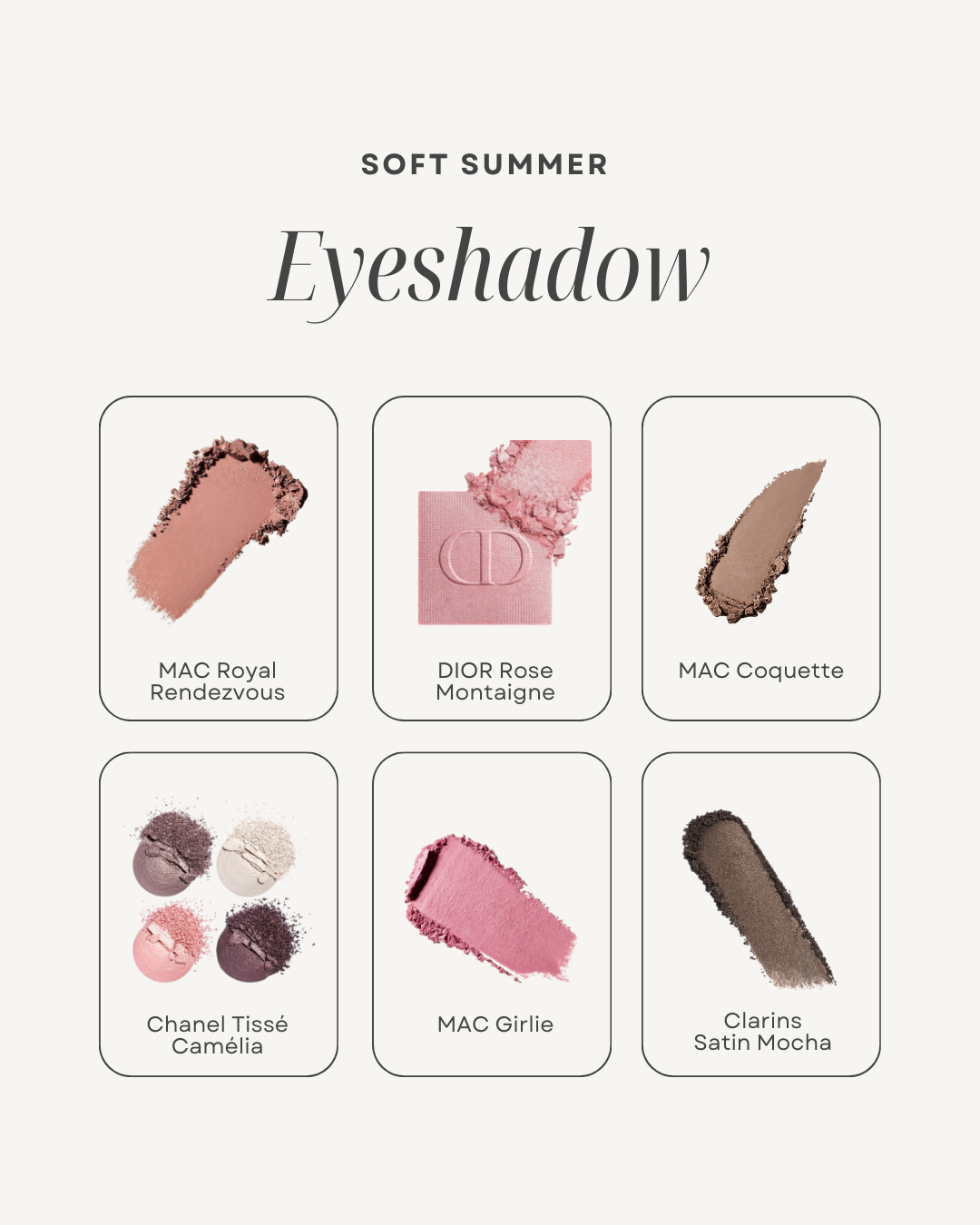 Soft Summer Make Up: The best colors for lips, eyes and nails – capsulution