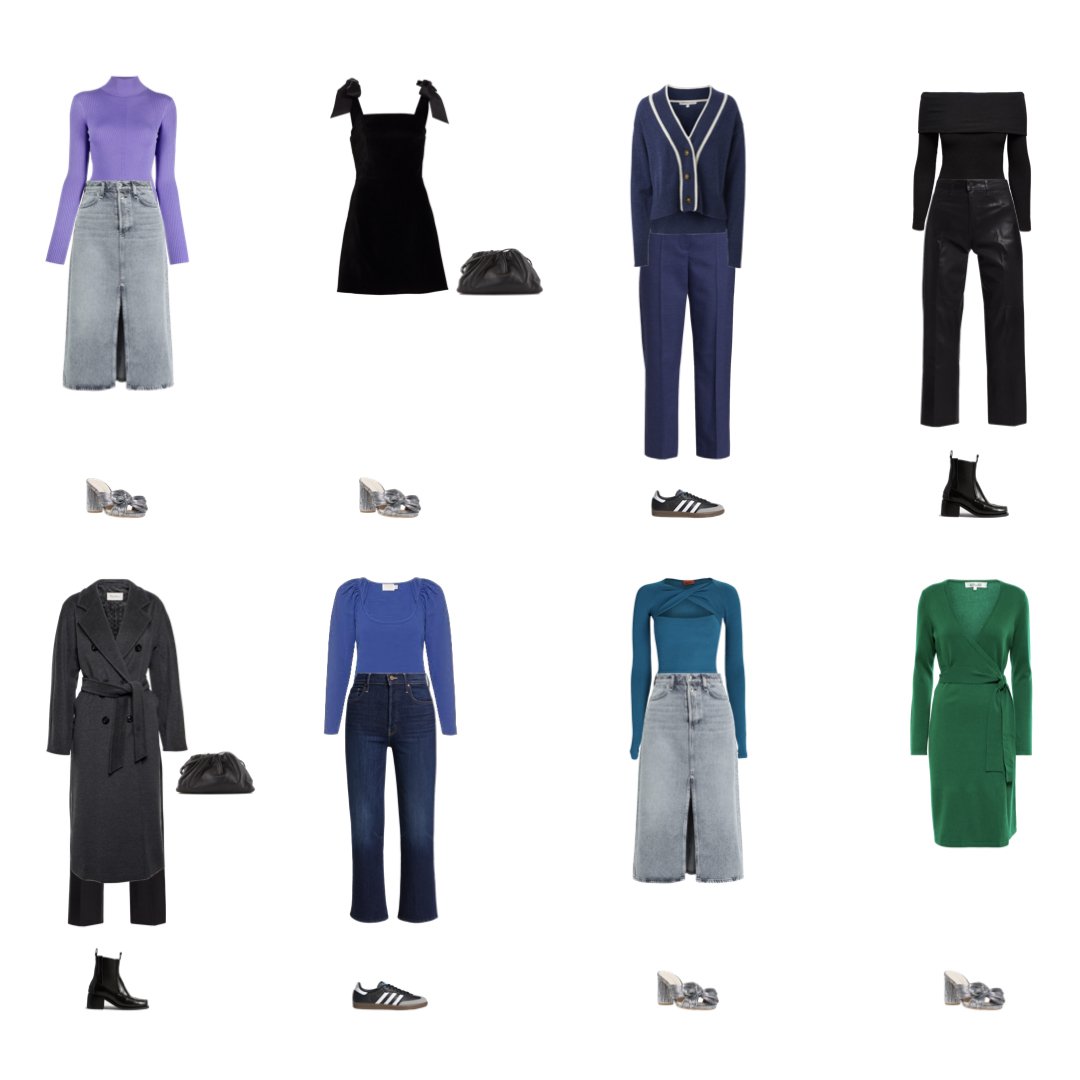 Seasonal Colors for Your Body Type and Personal Style capsule wardrobe outfit