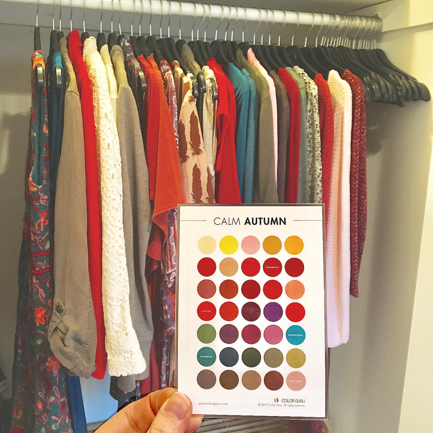Color Analysis Update capsule wardrobe outfit