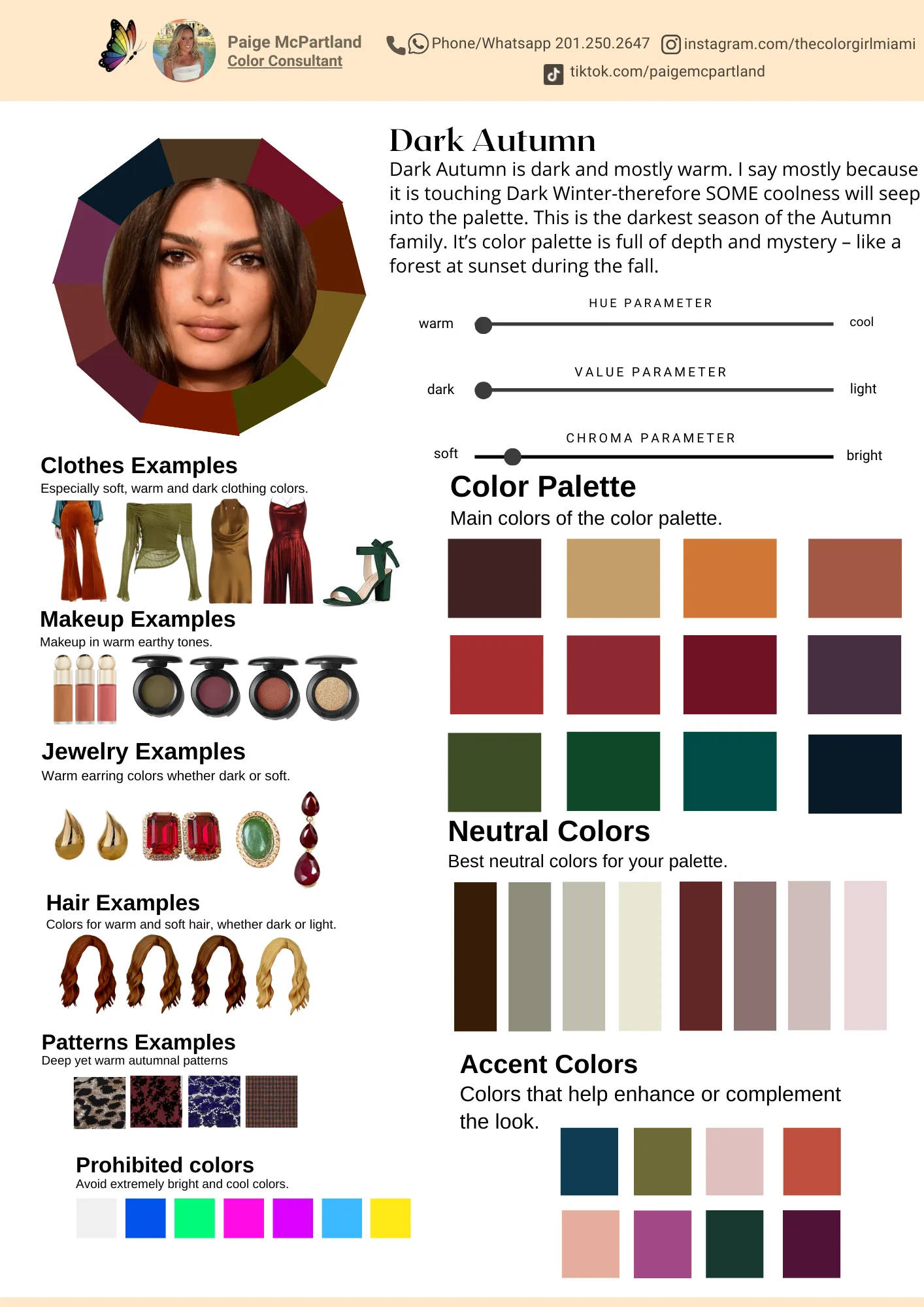 Color Analysis Update outfit example
