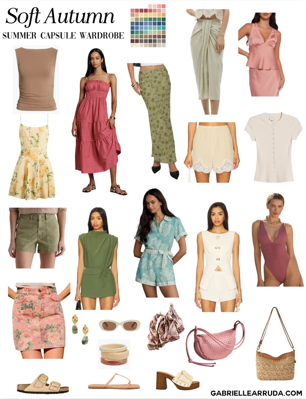 Color Palette Trends capsule wardrobe outfit
