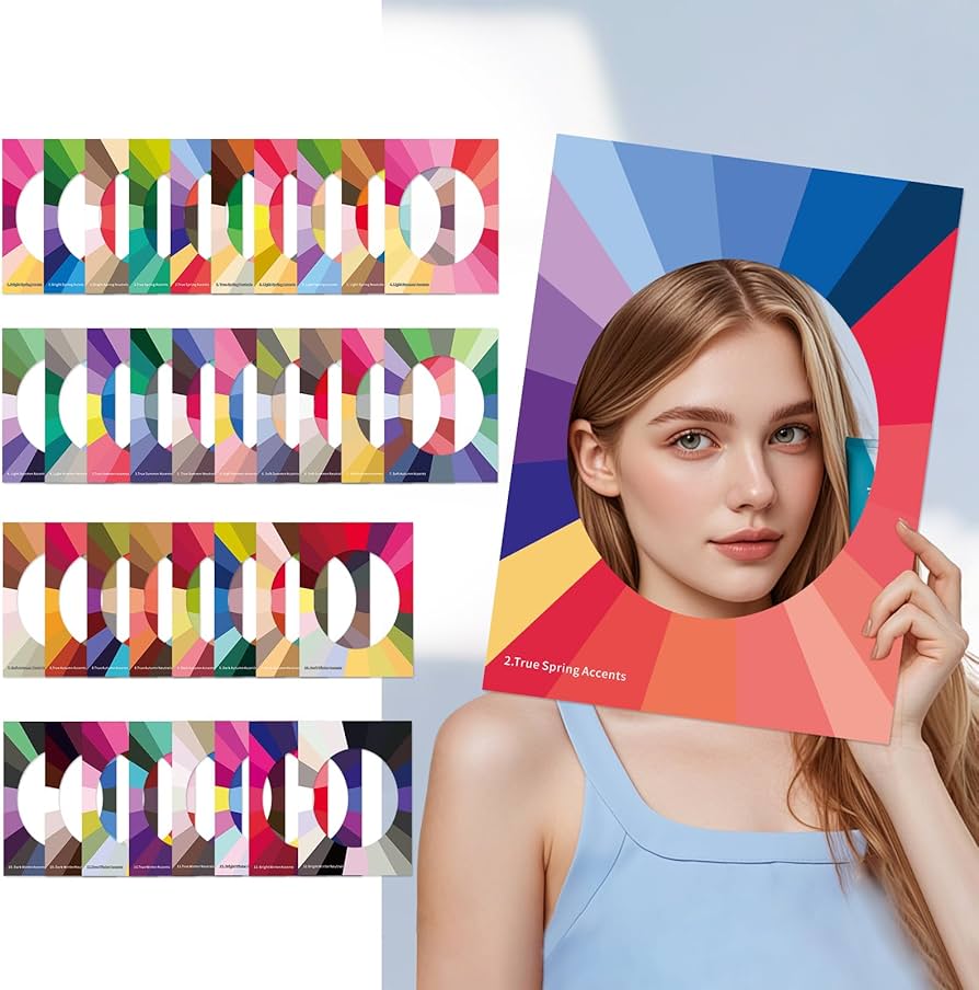 Seasonal Color Analysis Scarf Set