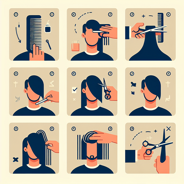 haircut to prevent split ends