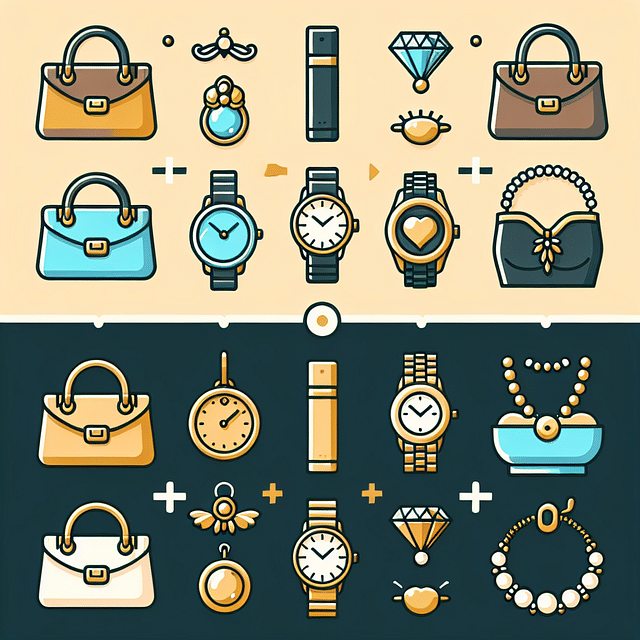 modern and traditional accessories together