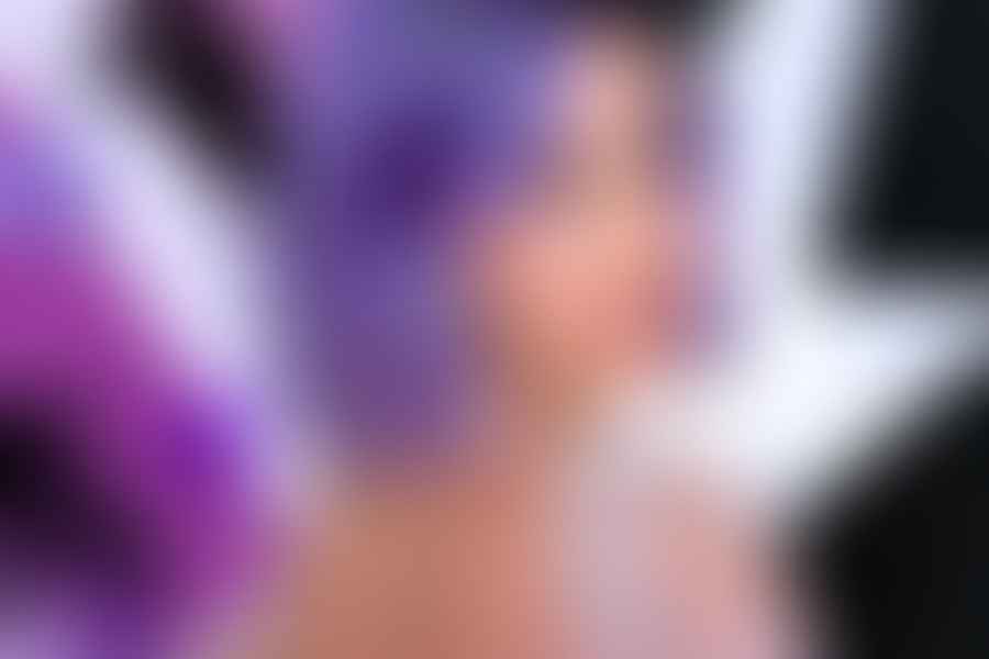 Katy Perry lavender hair