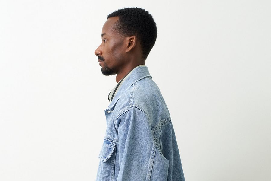 light wash denim jacket