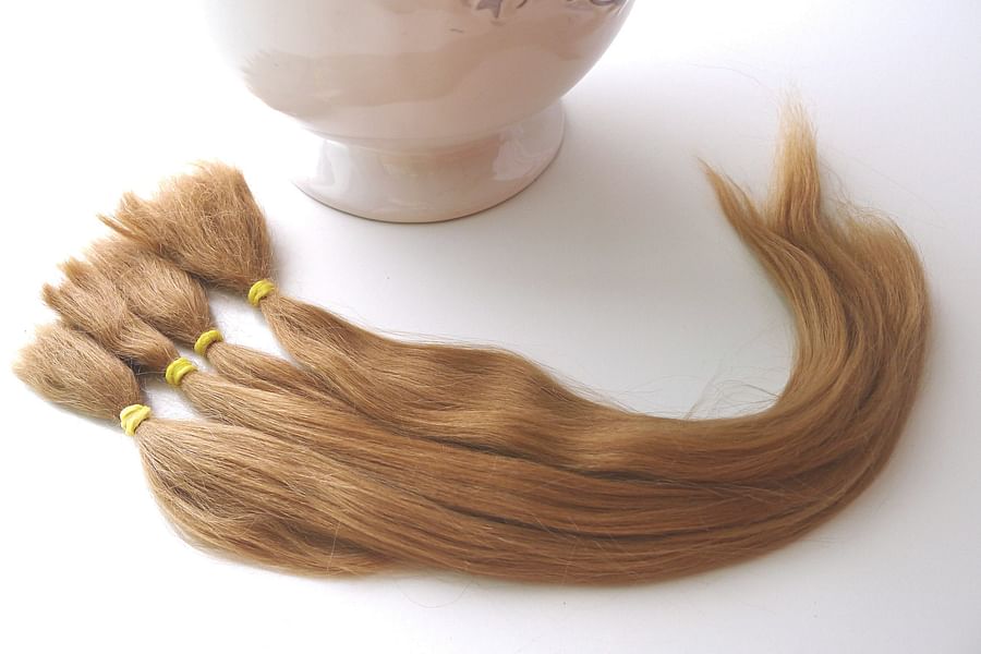 Whispering Wheat Blonde Hair