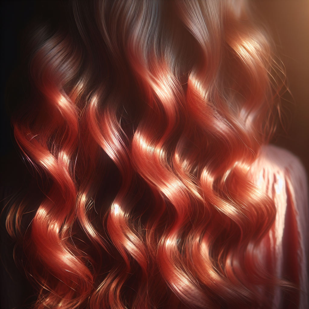 copper red hair accents