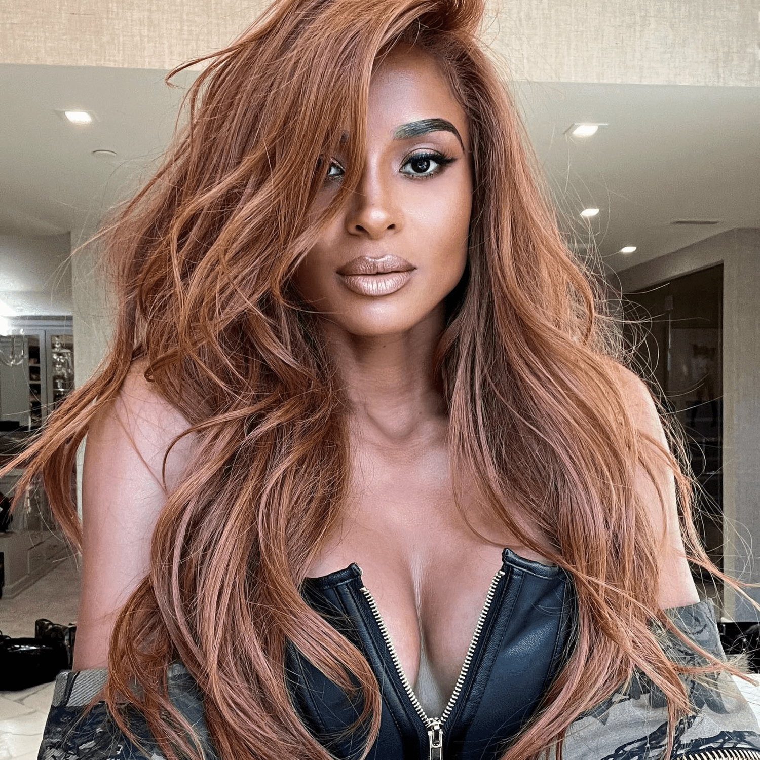 soft ombre for autumn hair