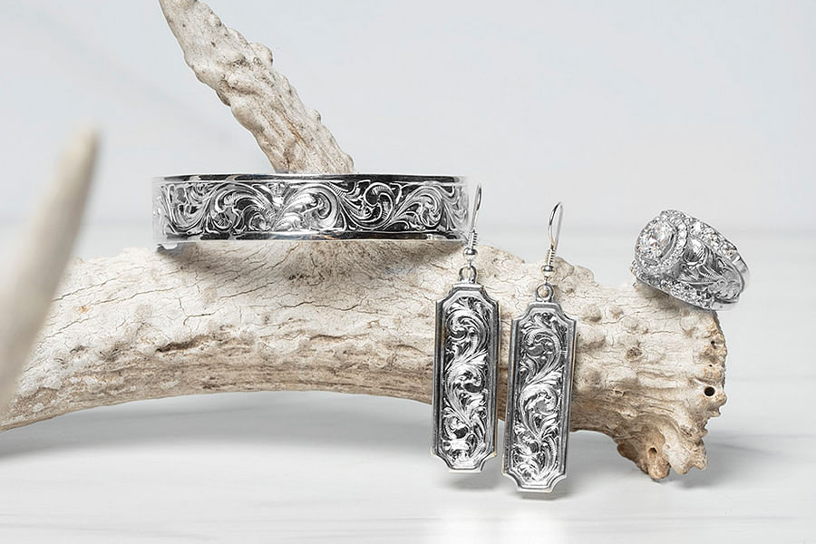 sleek silver jewelry