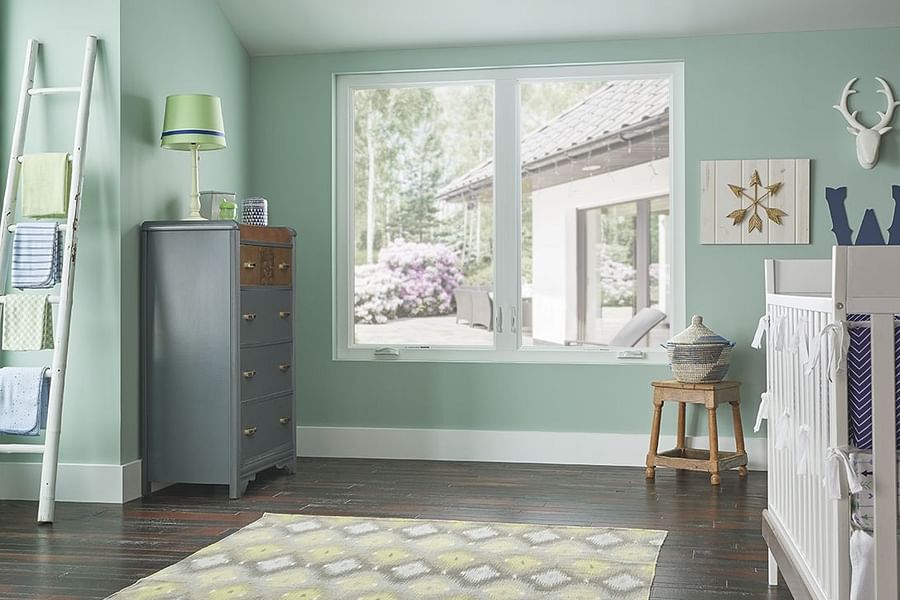 seafoam green kids room