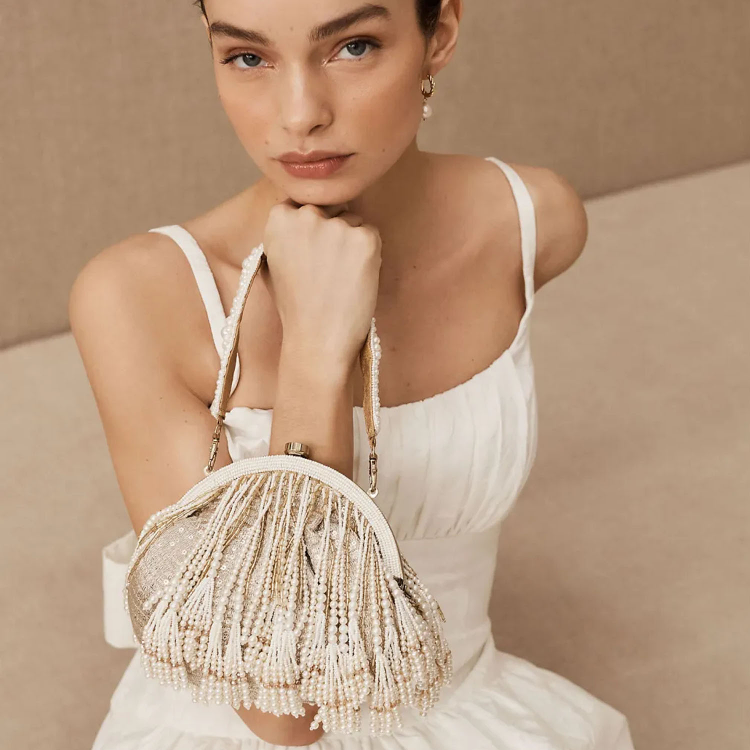 color-matched pocket squares and clutches