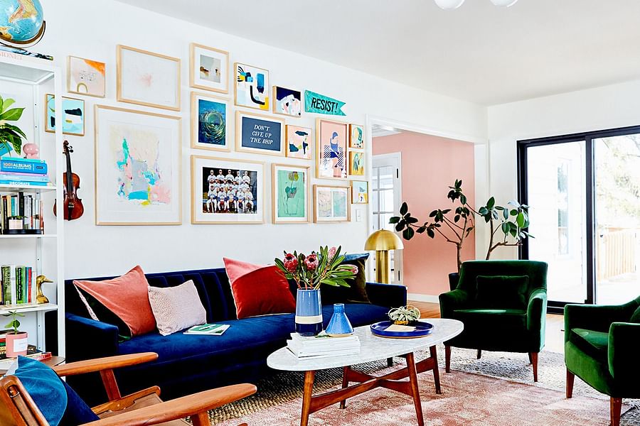 shared accent color accessories for couples