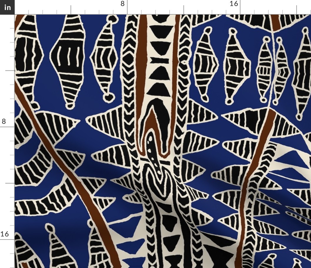 Indonesian Batik Fabric