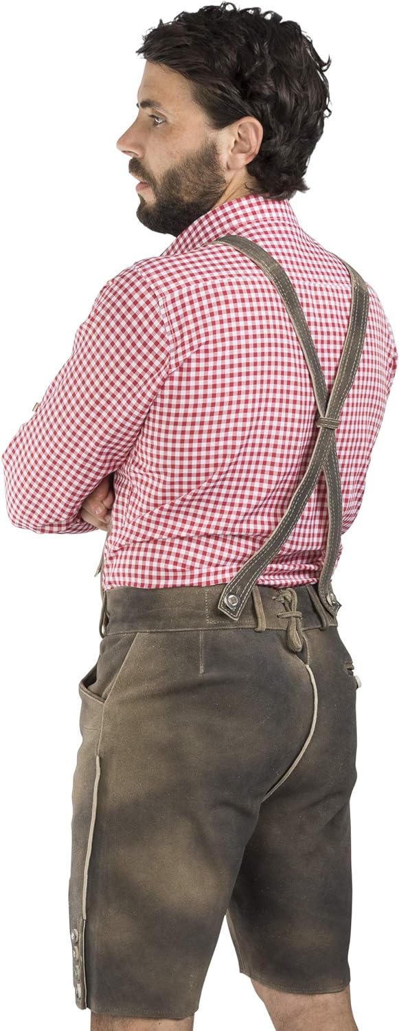 lederhosen shorts modern outfit