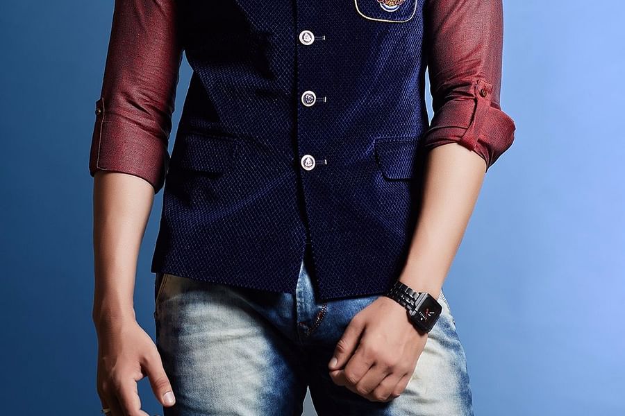 Nehru jacket with jeans