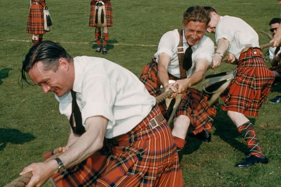 Scottish Tartan Fabric