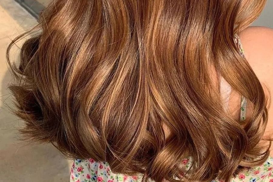 Chestnut Balayage hair