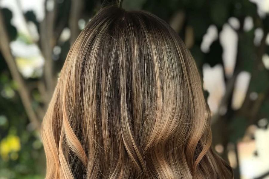 Harvest Gold Hair Highlights