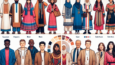 Color and Culture: How to Incorporate Traditional Attire Into Modern Wardrobes with Your Color Palette