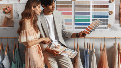 Color Guide for Couples: Coordinating Outfits with Your Partner's Palette for Summer Weddings