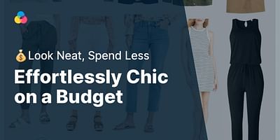 Effortlessly Chic on a Budget - 💰Look Neat, Spend Less