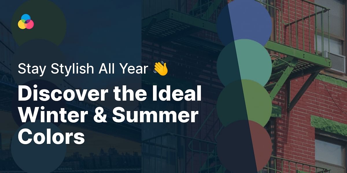 What are the best colors to wear in winter and summer?