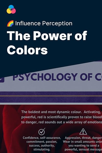 Can the colors you wear affect how people perceive you?