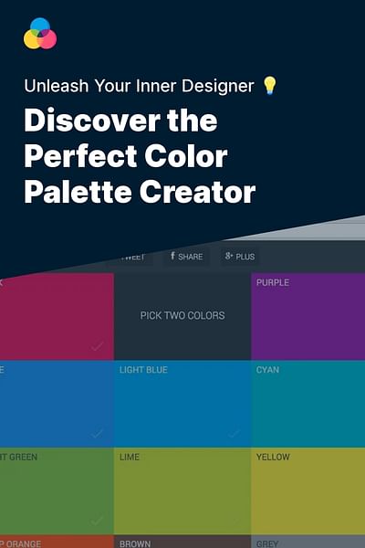 Discover the Perfect Color Palette Creator - Unleash Your Inner Designer 💡