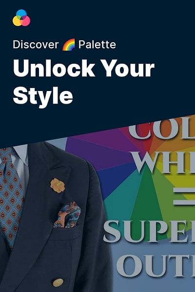 Unlock Your Style - Discover 🌈 Palette