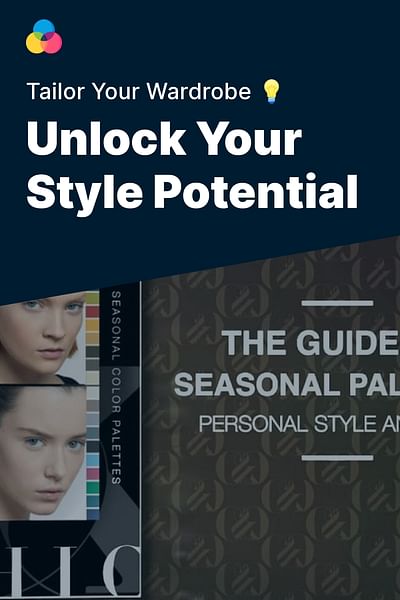 Unlock Your Style Potential - Tailor Your Wardrobe 💡