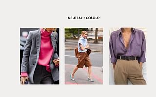 What are the best color combinations for creating a wardrobe?